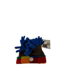 Mimi little locks hat styles royal blue spike‎ baby 3-12m hat new